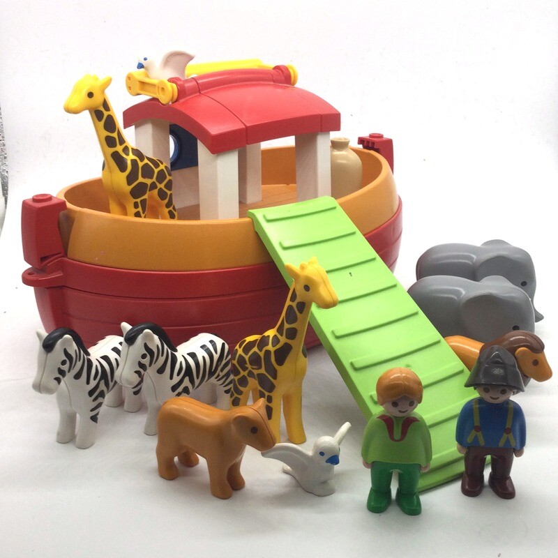 Playmobil 1-2-3 arche de noé complète