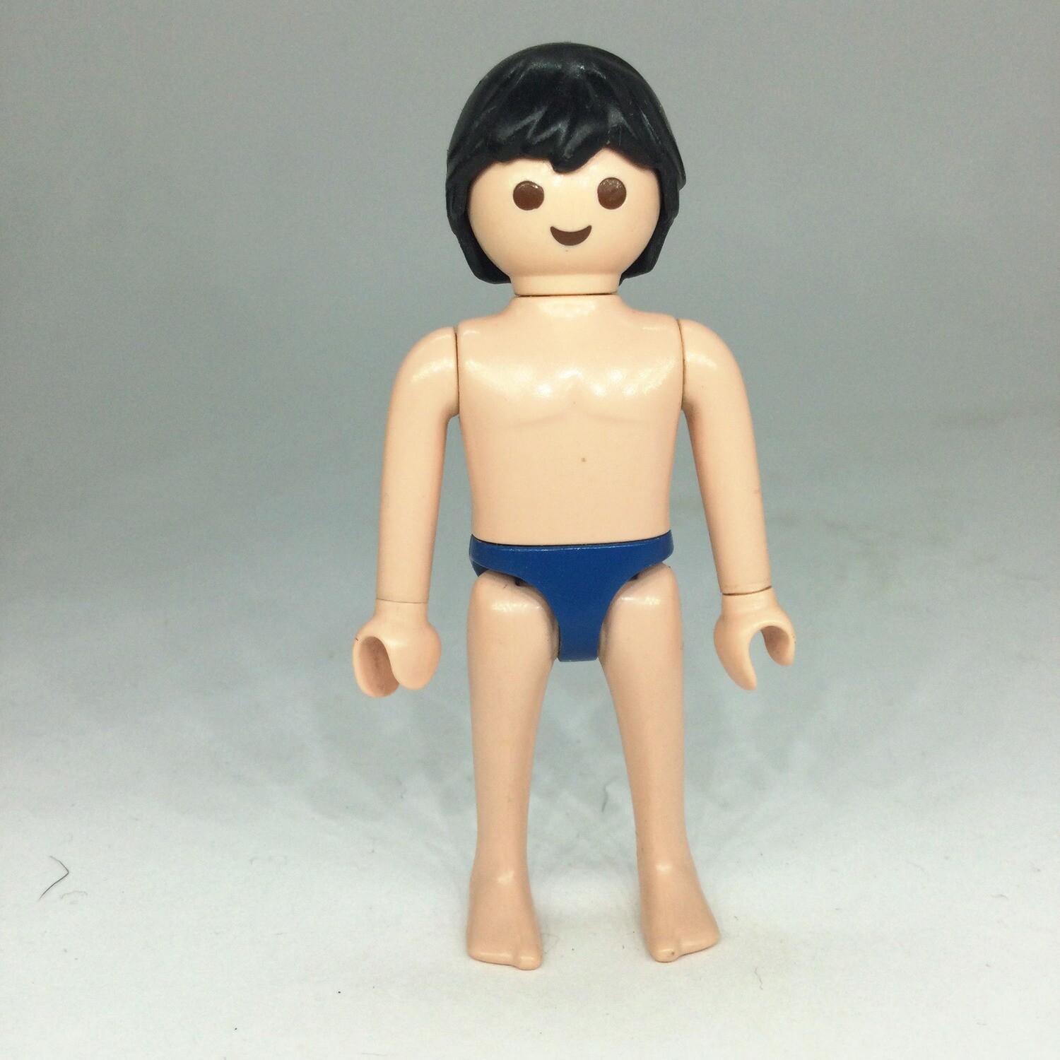 playmobil baigneur maillot bleu