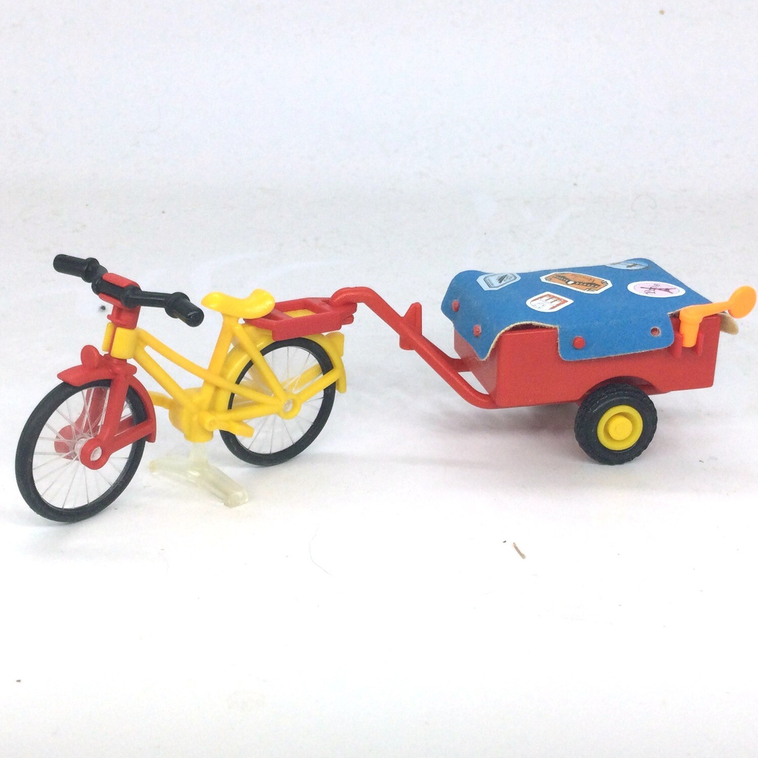 playmobil velo et remorque