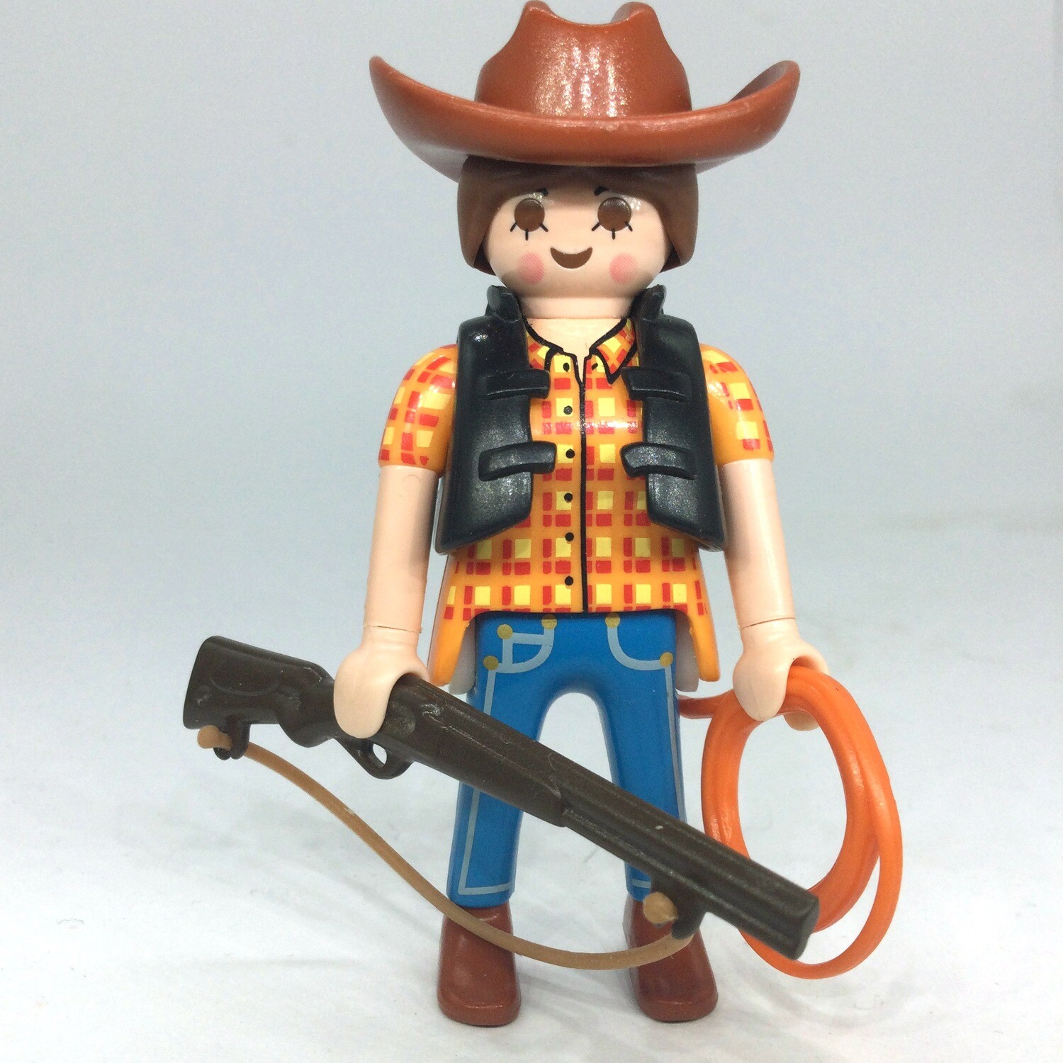 playmobil cow boy femme