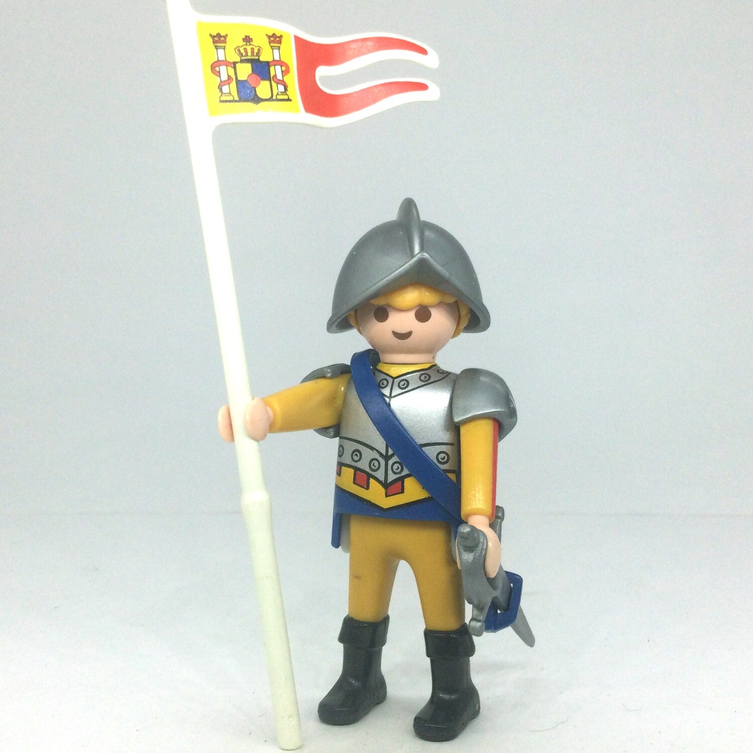 playmobil conquistadore au fanion