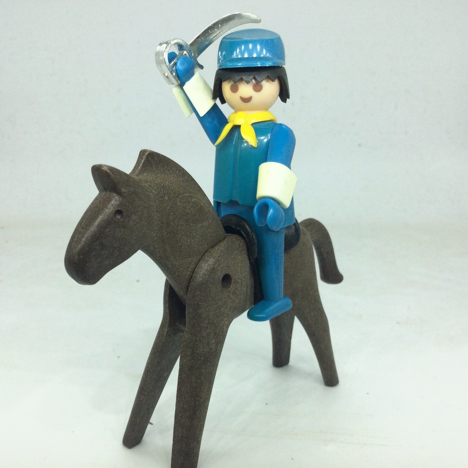 playmobil nordiste vintage a cheval