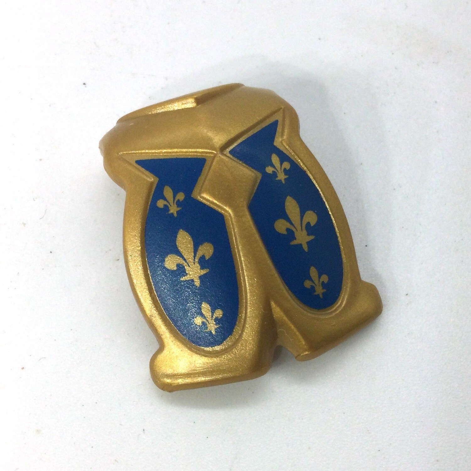 playmobil plastron armure or lys
