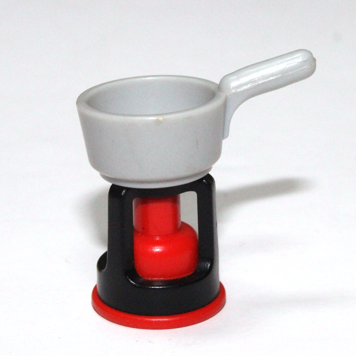 playmobil casserole sur rechaud rouge