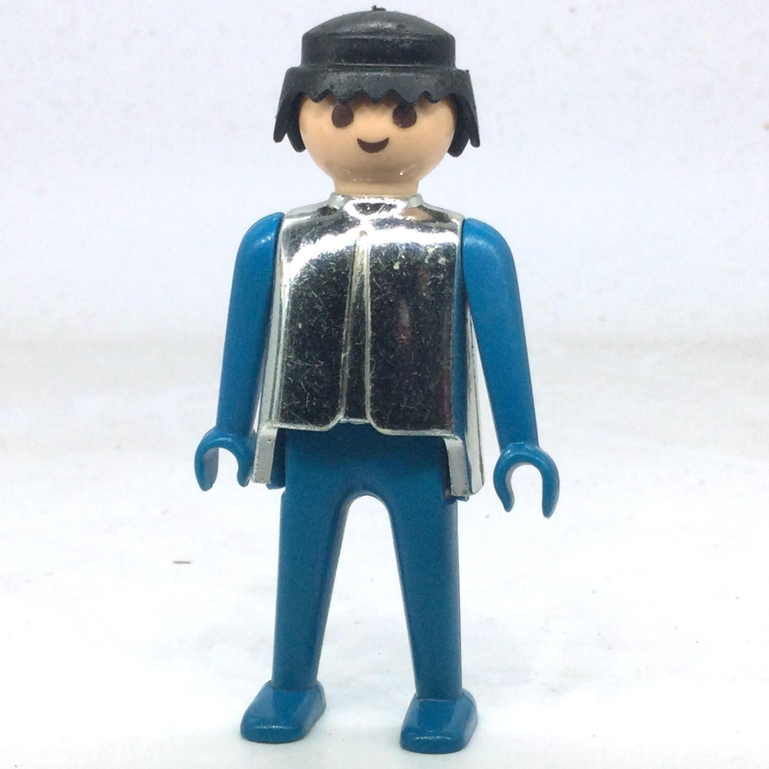 Playmobil argent et bleu