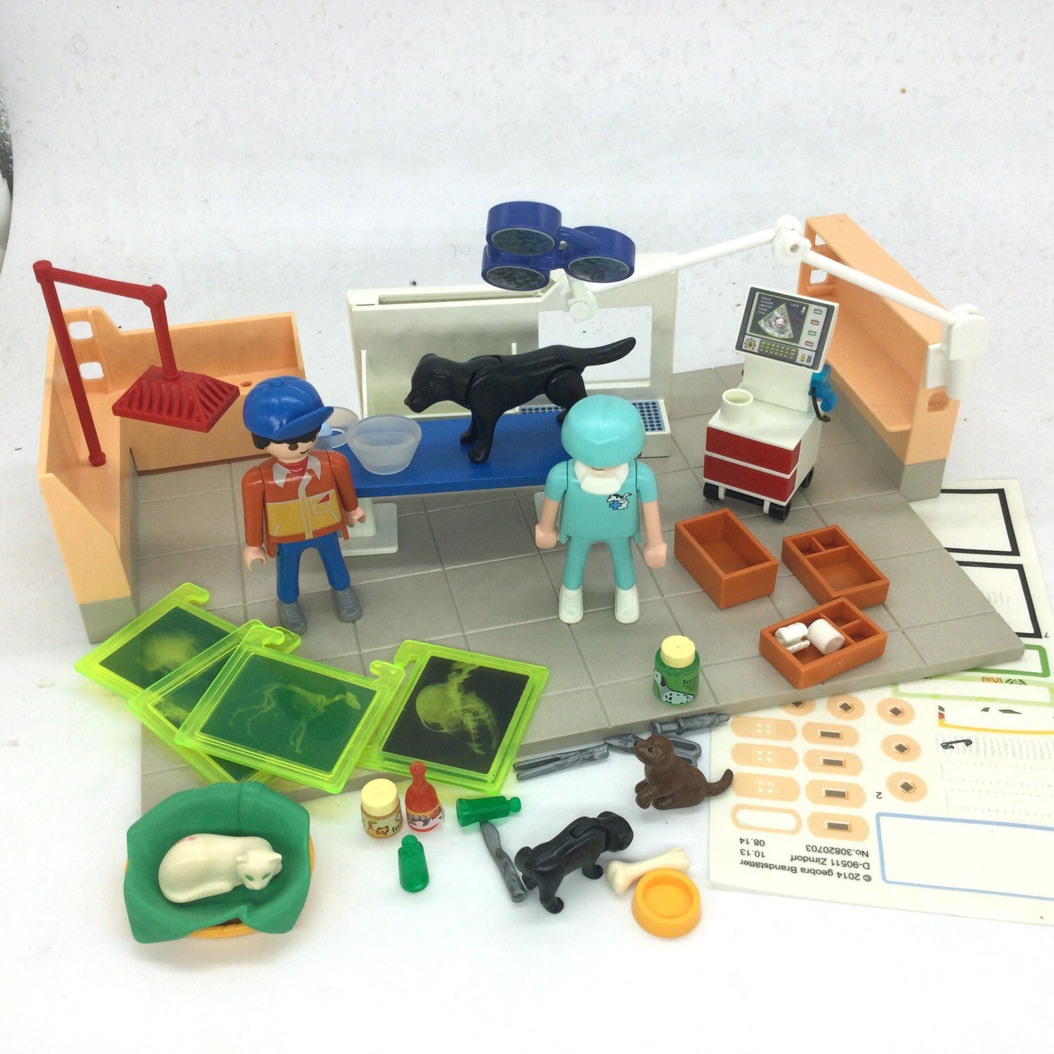 Playmobil cabinet veterinaire radiographie