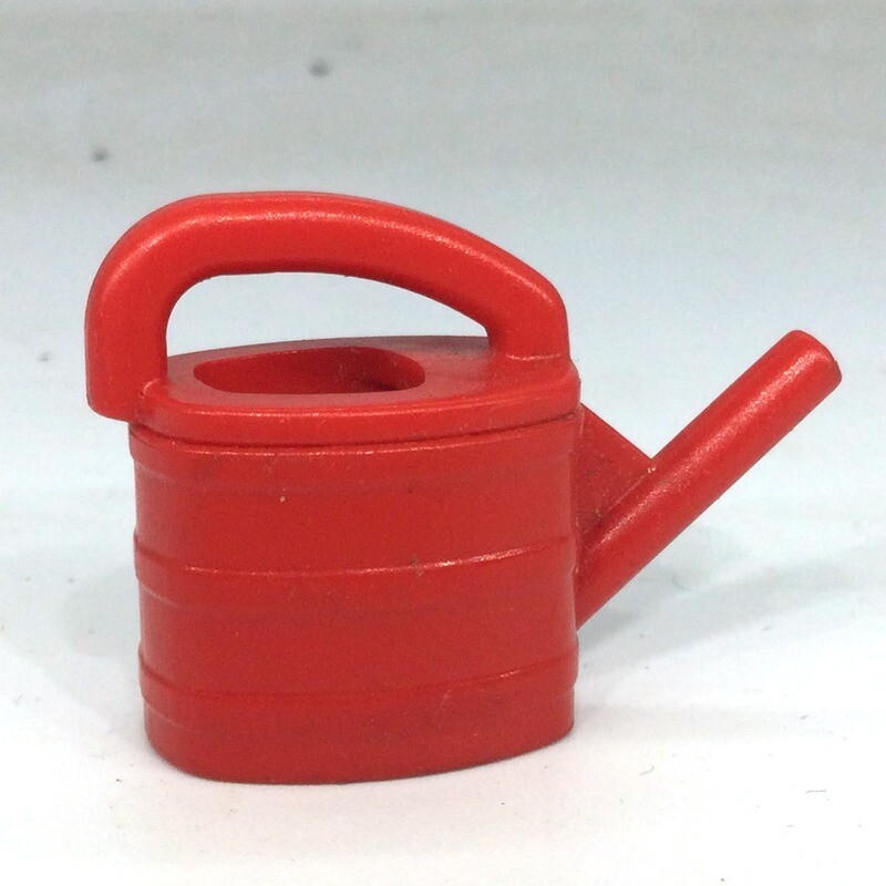 playmobil arrosoir rouge