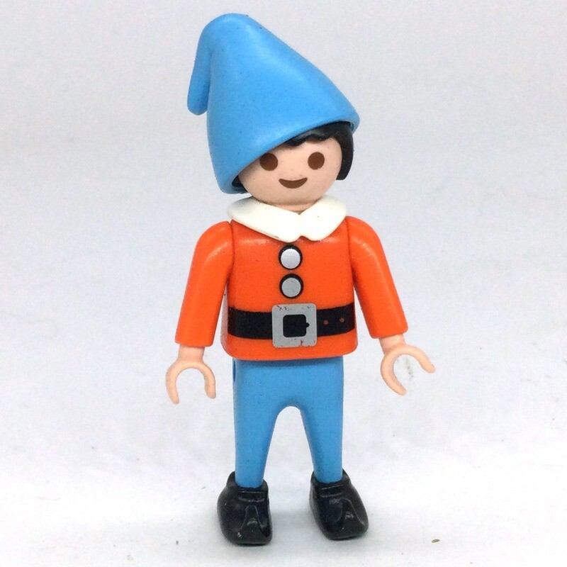 playmobil lutin noël orange