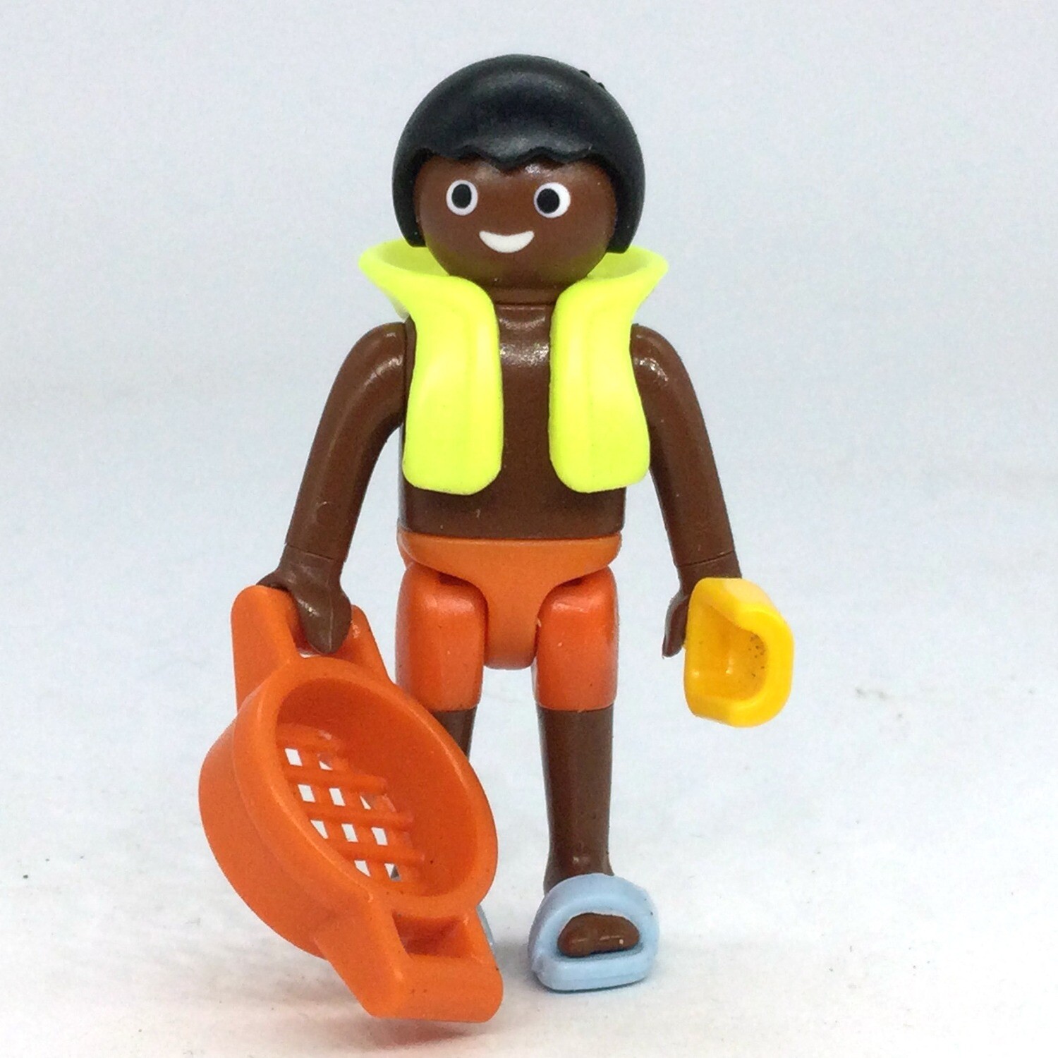 playmobil enfant black plage