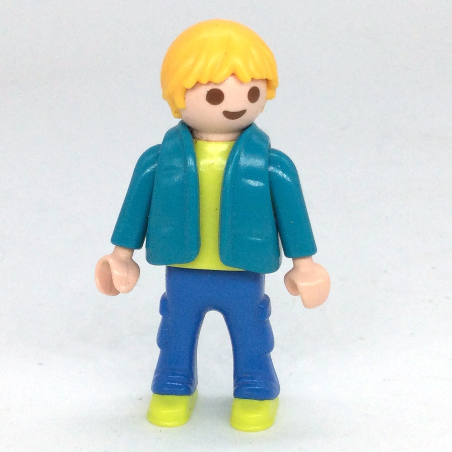 playmobil enfant tenue bleue