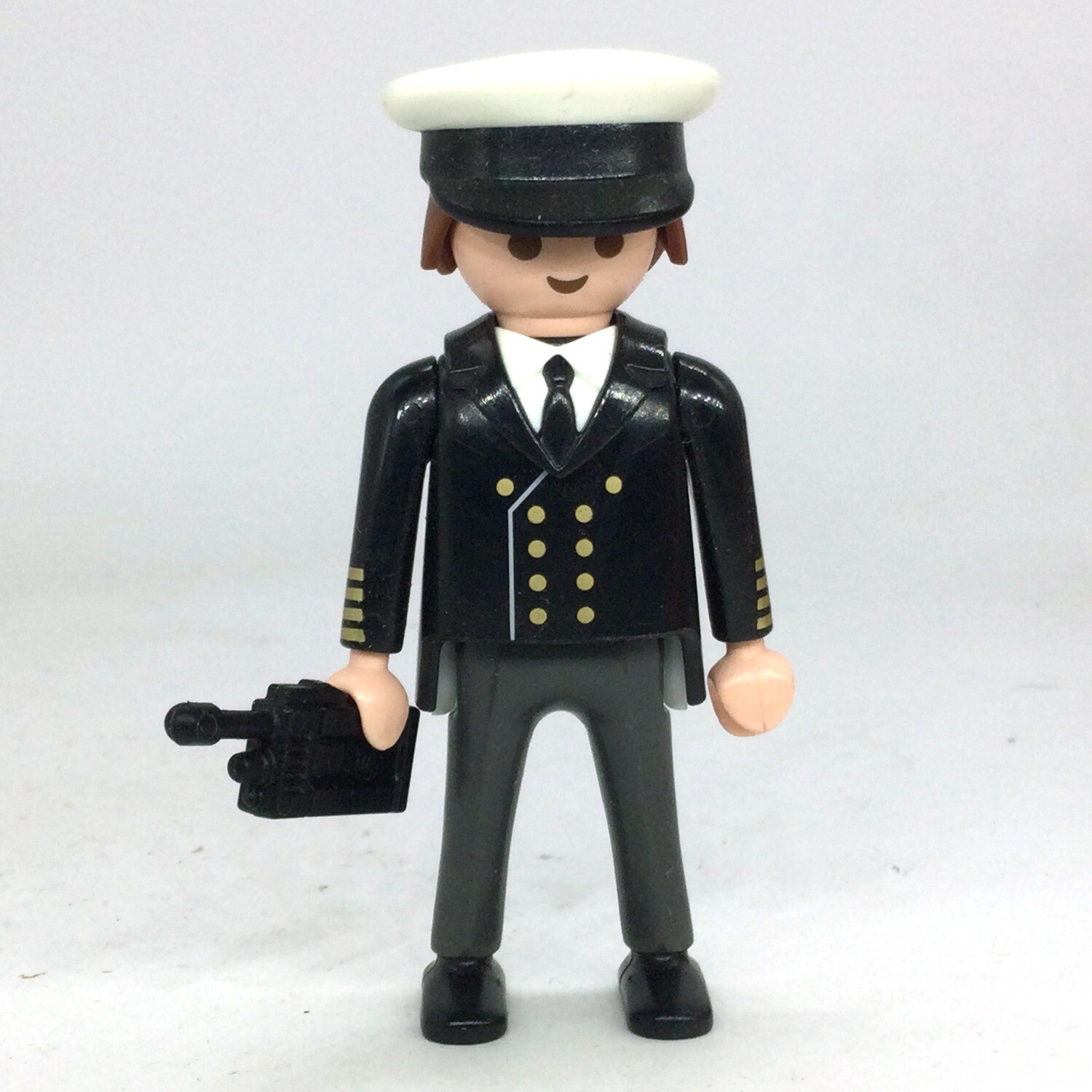 playmobil capitaine de bateau