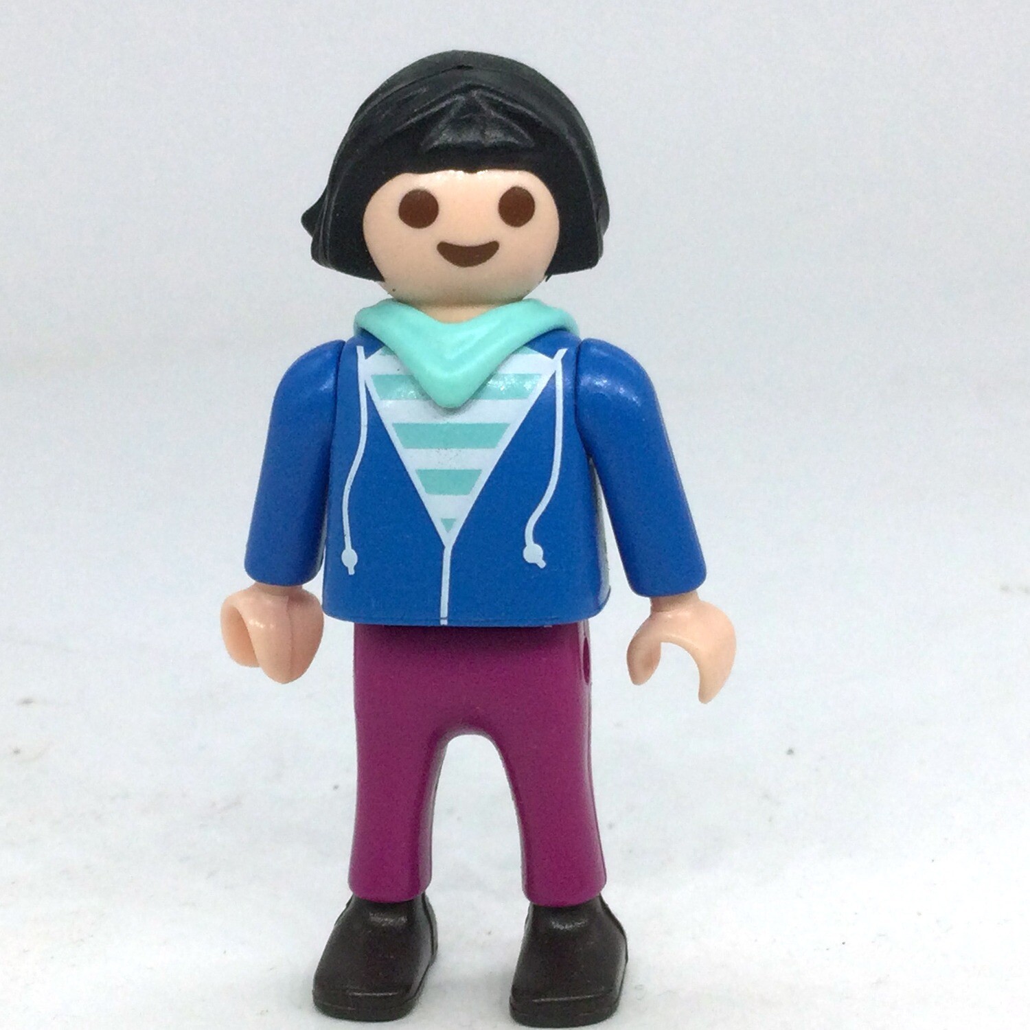 playmobil fillette sweat bleu