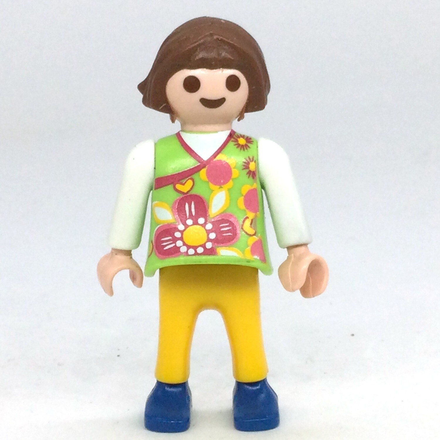 playmobil fillette vert clair