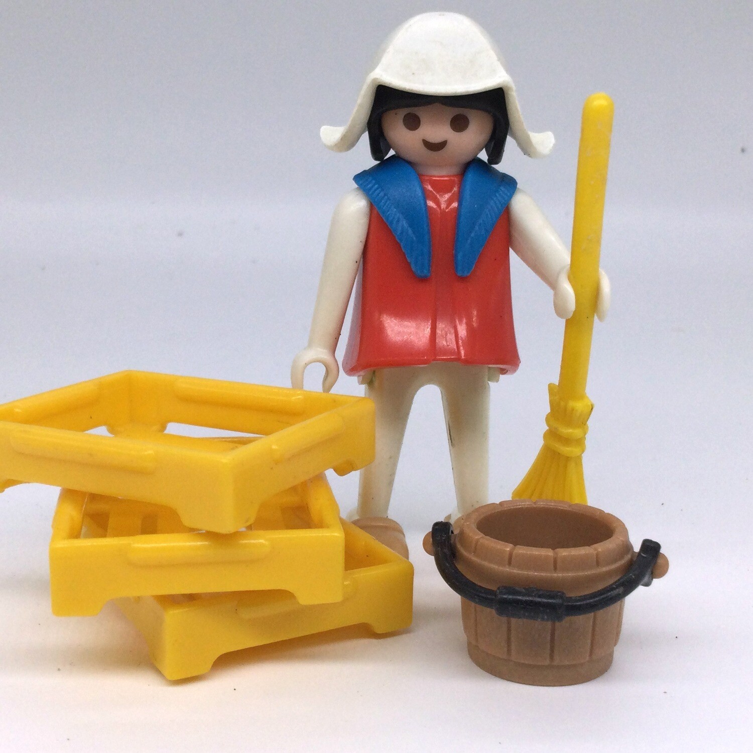 playmobil 3374 vendeuse moyen age vintage