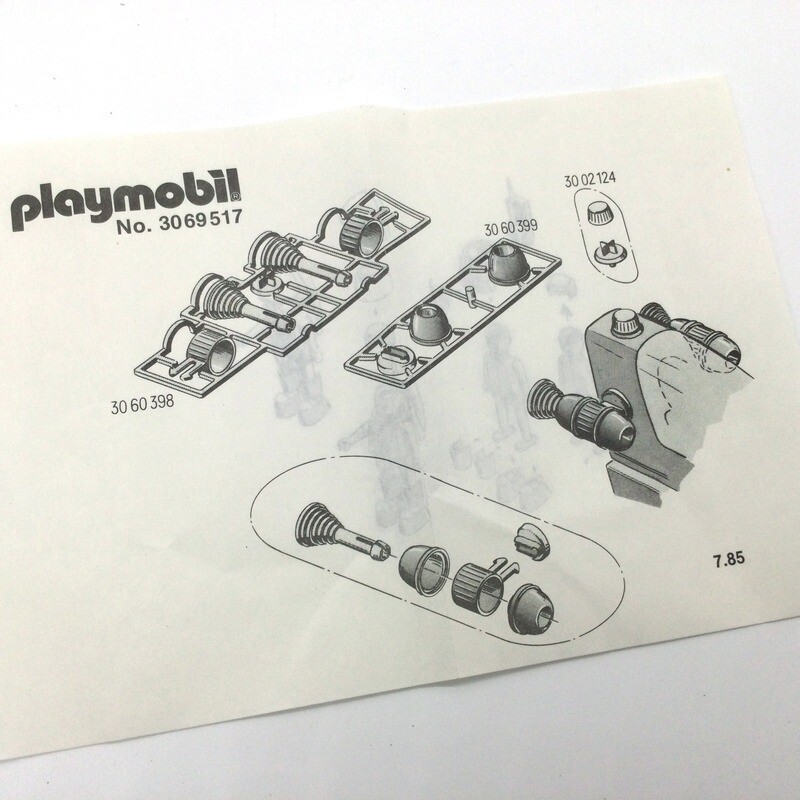playmobil 3509 notice montage 3