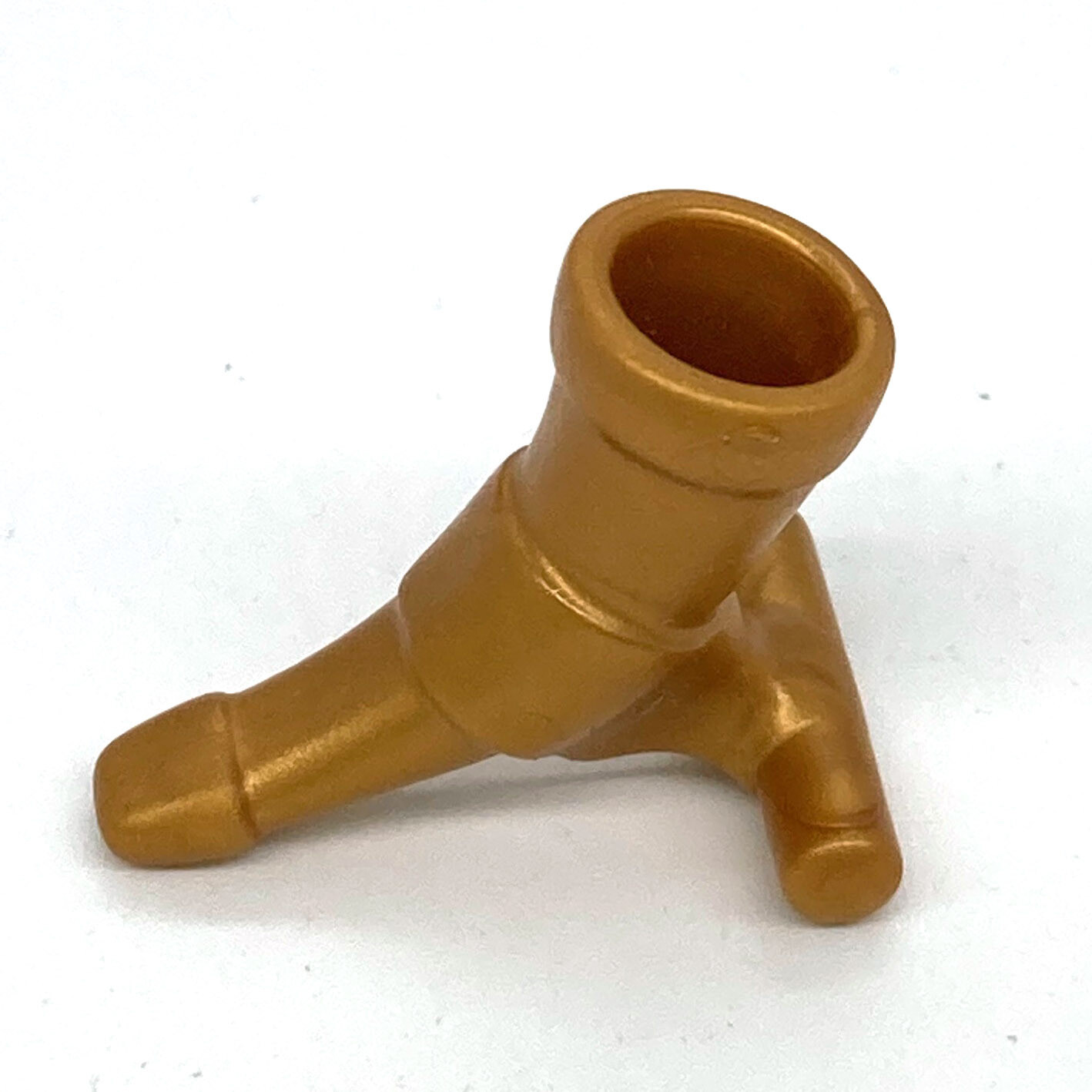 playmobil corne choppe or