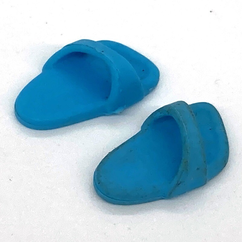 playmobil sandales cyan 2 caoutchouc