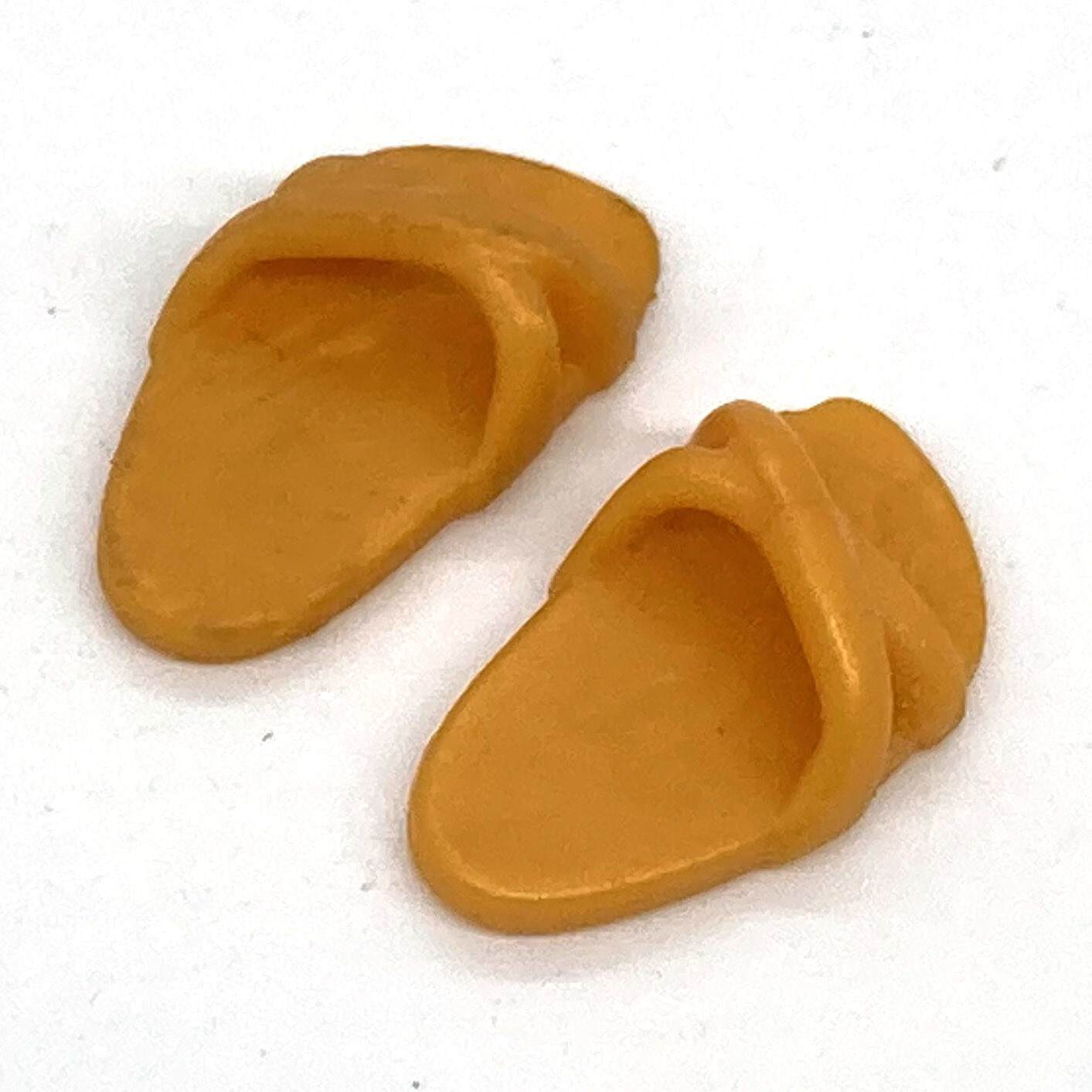 playmobil sandales orangées