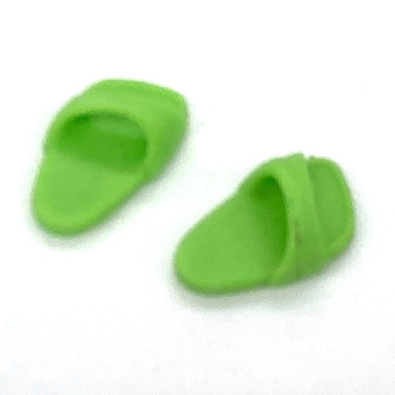 playmobil sandales enfants vertes