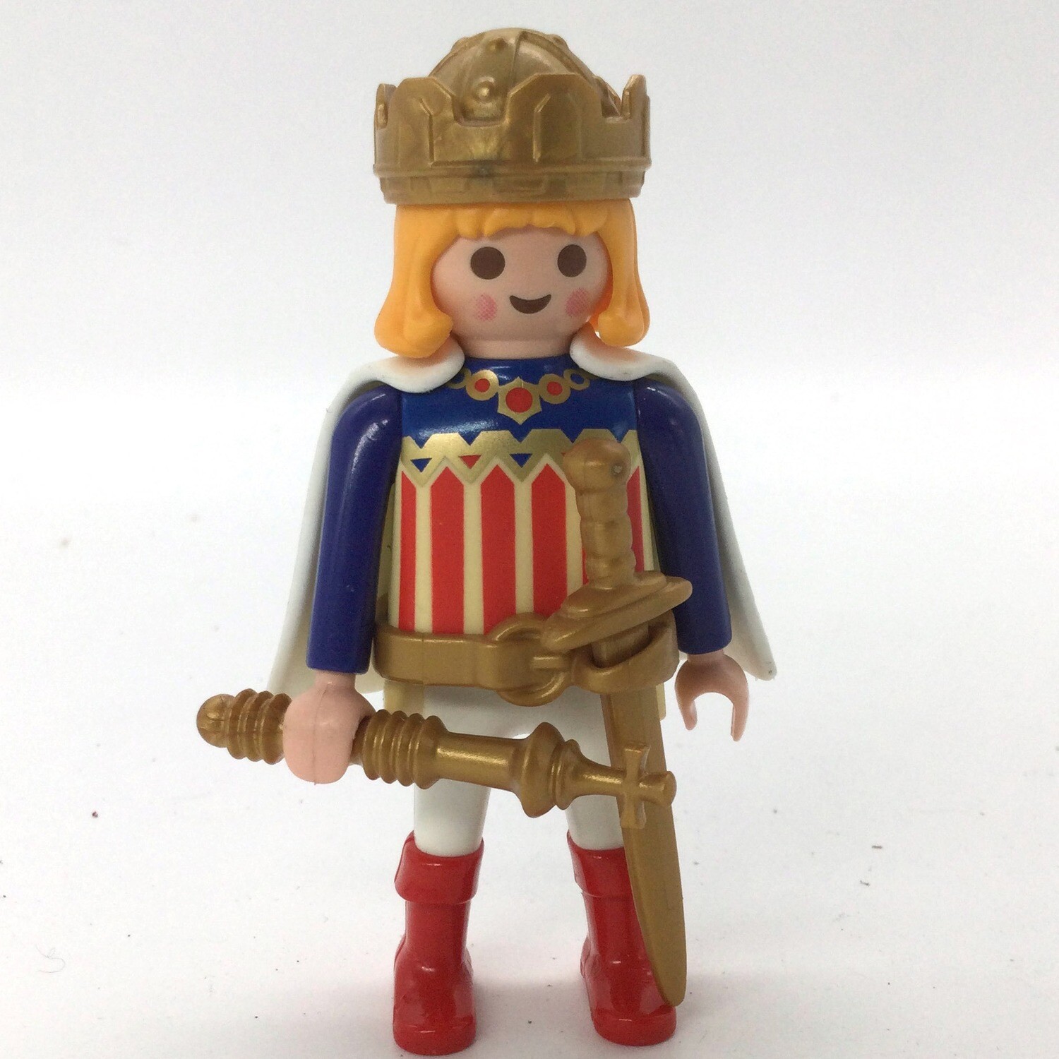 Playmobil roi bleu et doré