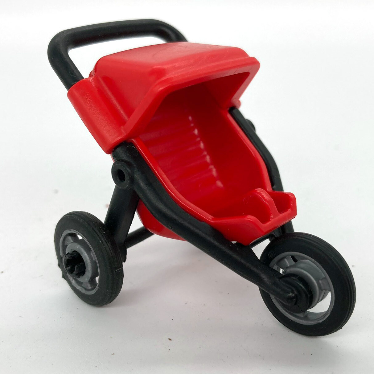 playmobil poussette rouge 2
