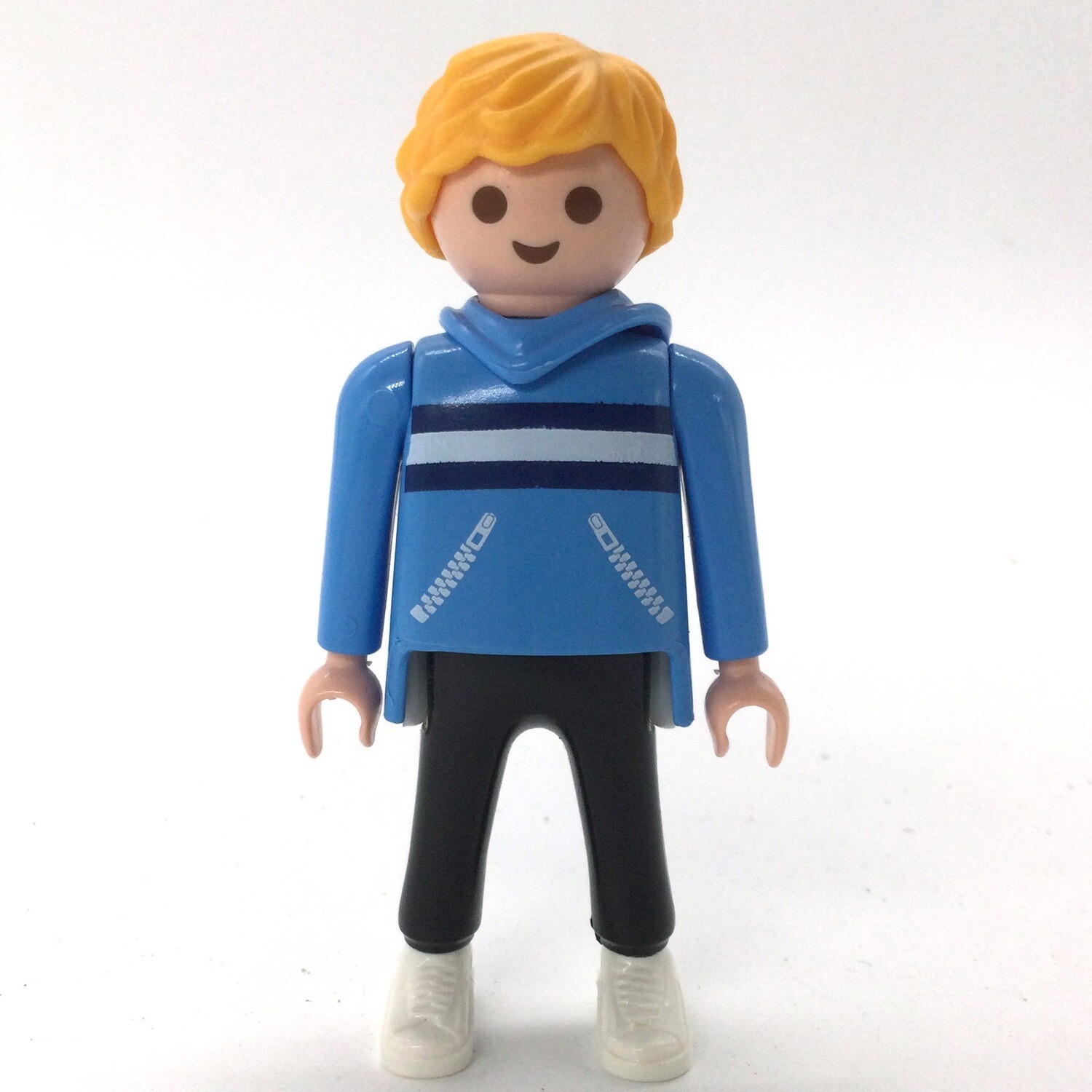 playmobil homme bleu