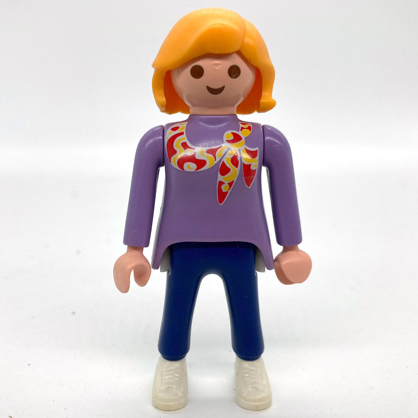 playmobil femme mauve