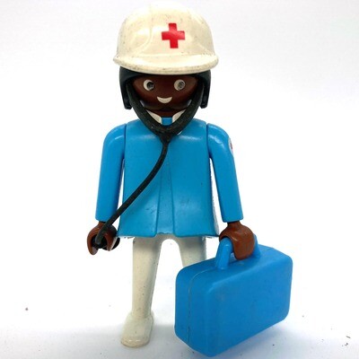 Playmobil Homme Docteur Chirurgien Bleu