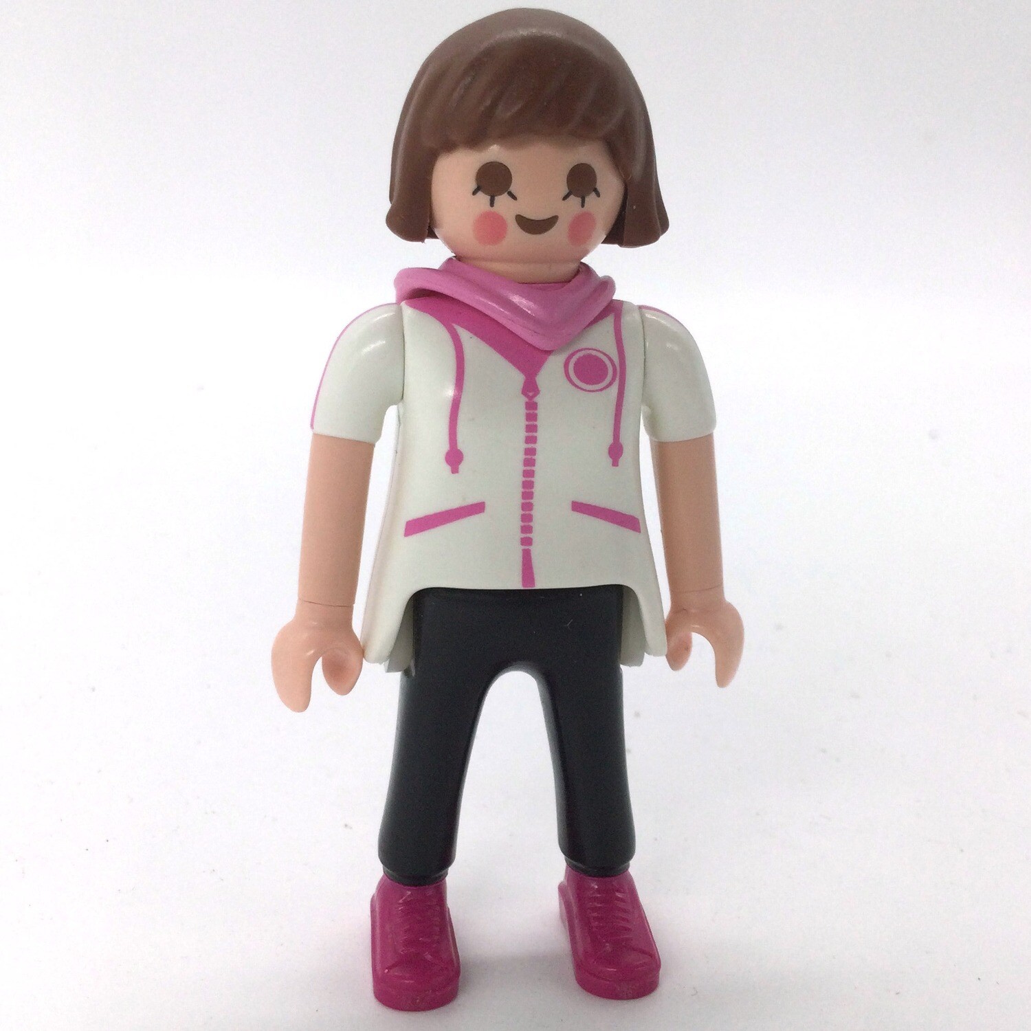 playmobil femme city sportwear rose