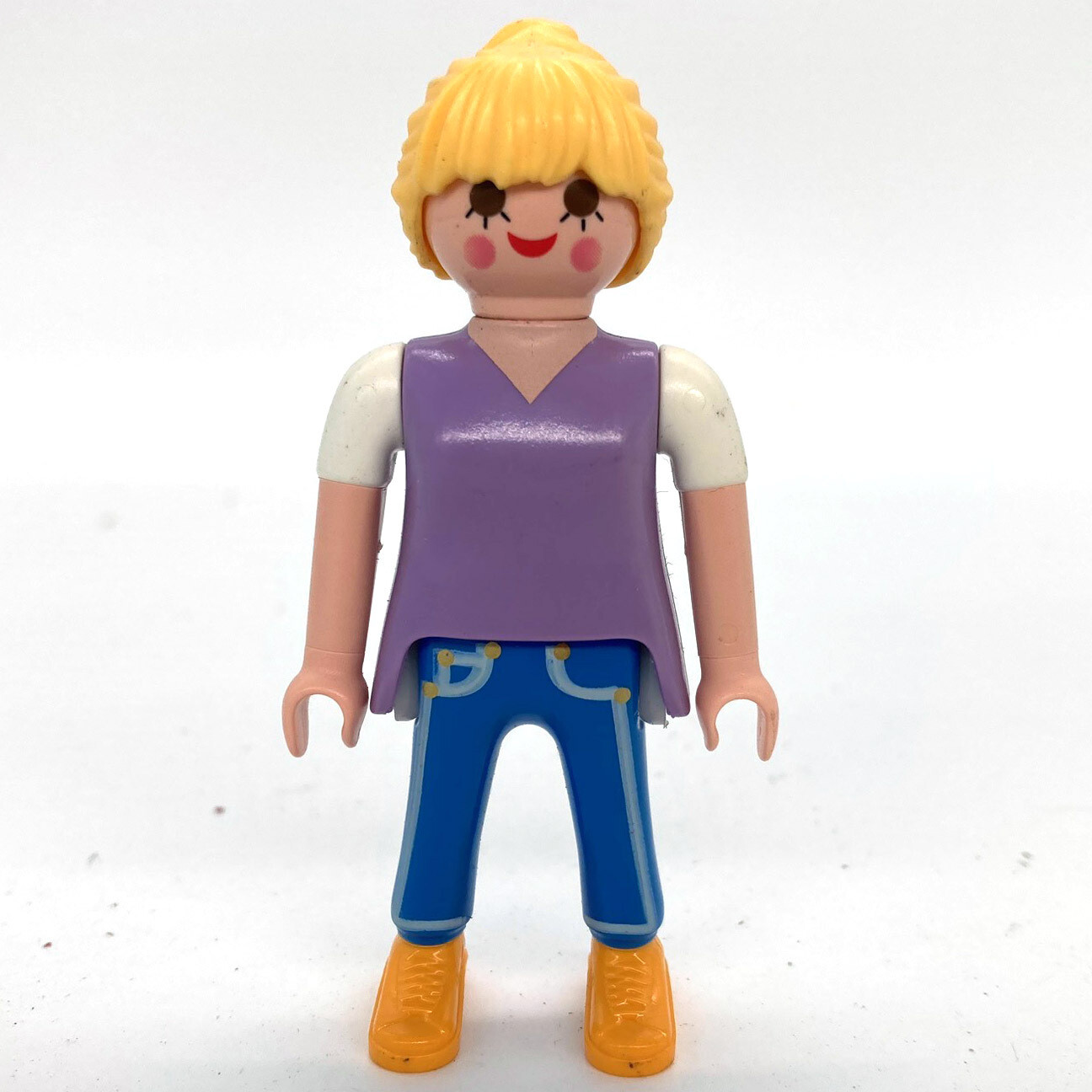 playmobil femme mauve