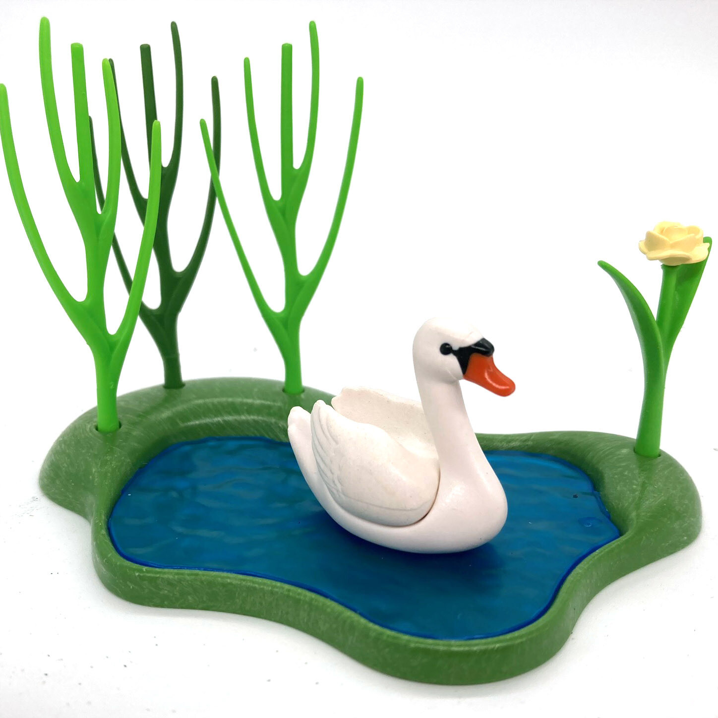 playmobil cygne et étang