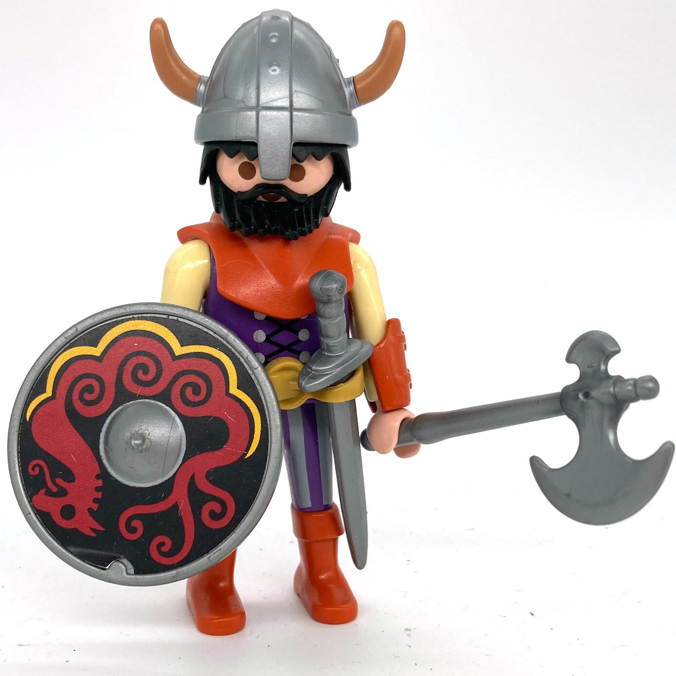 playmobil viking casque corne 2