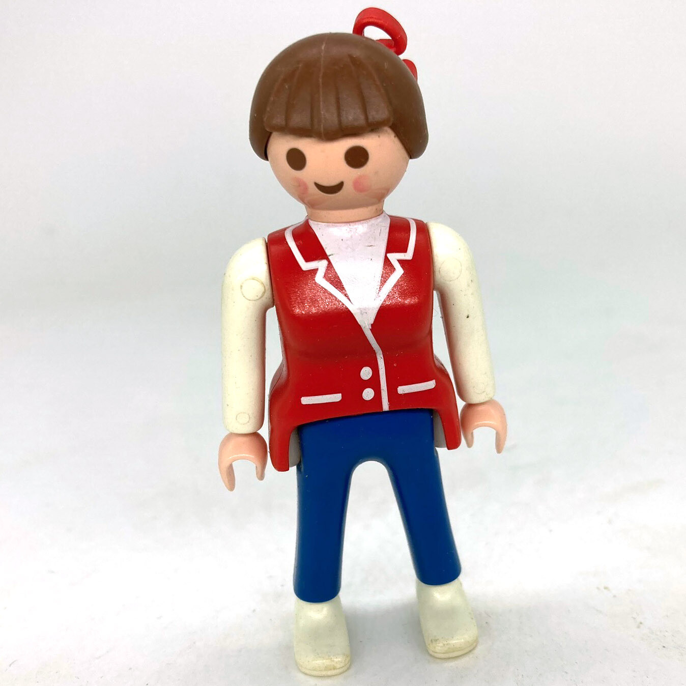 playmobil femme rouge