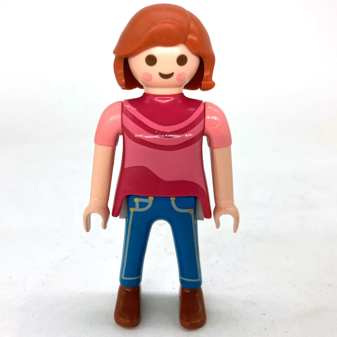 playmobil femme rose