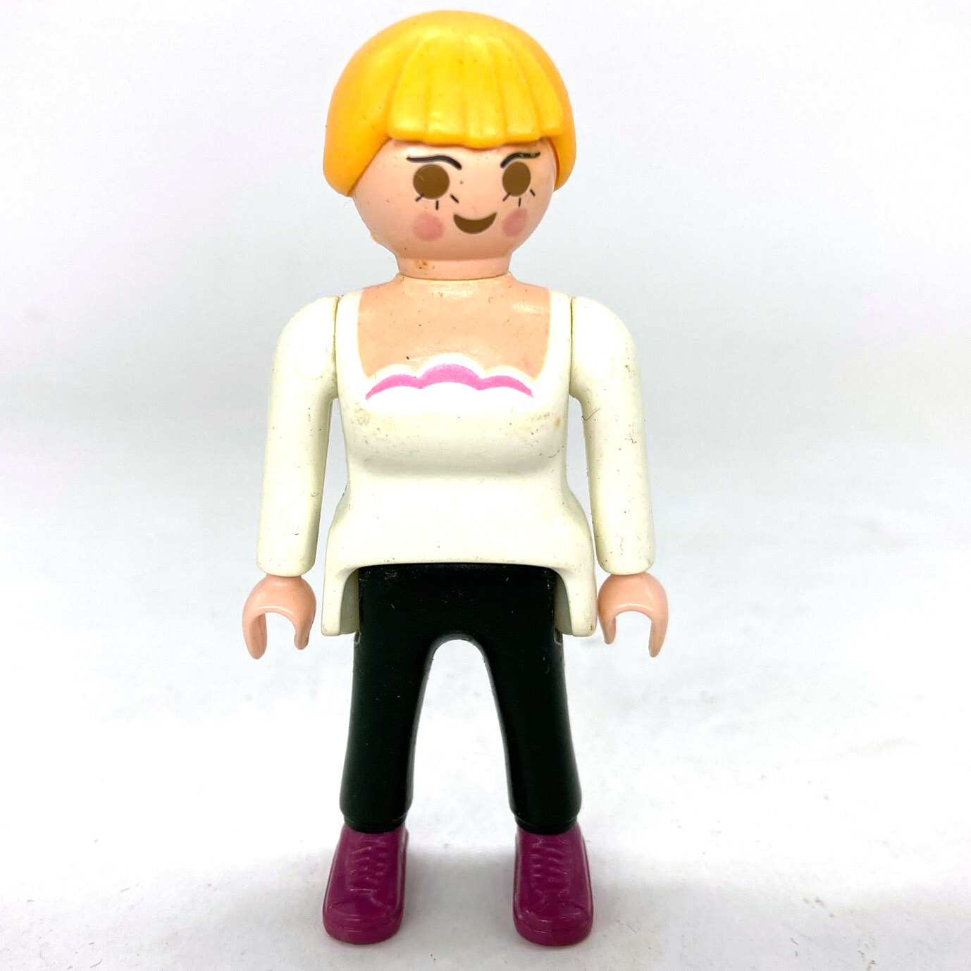 playmobil femme blonde