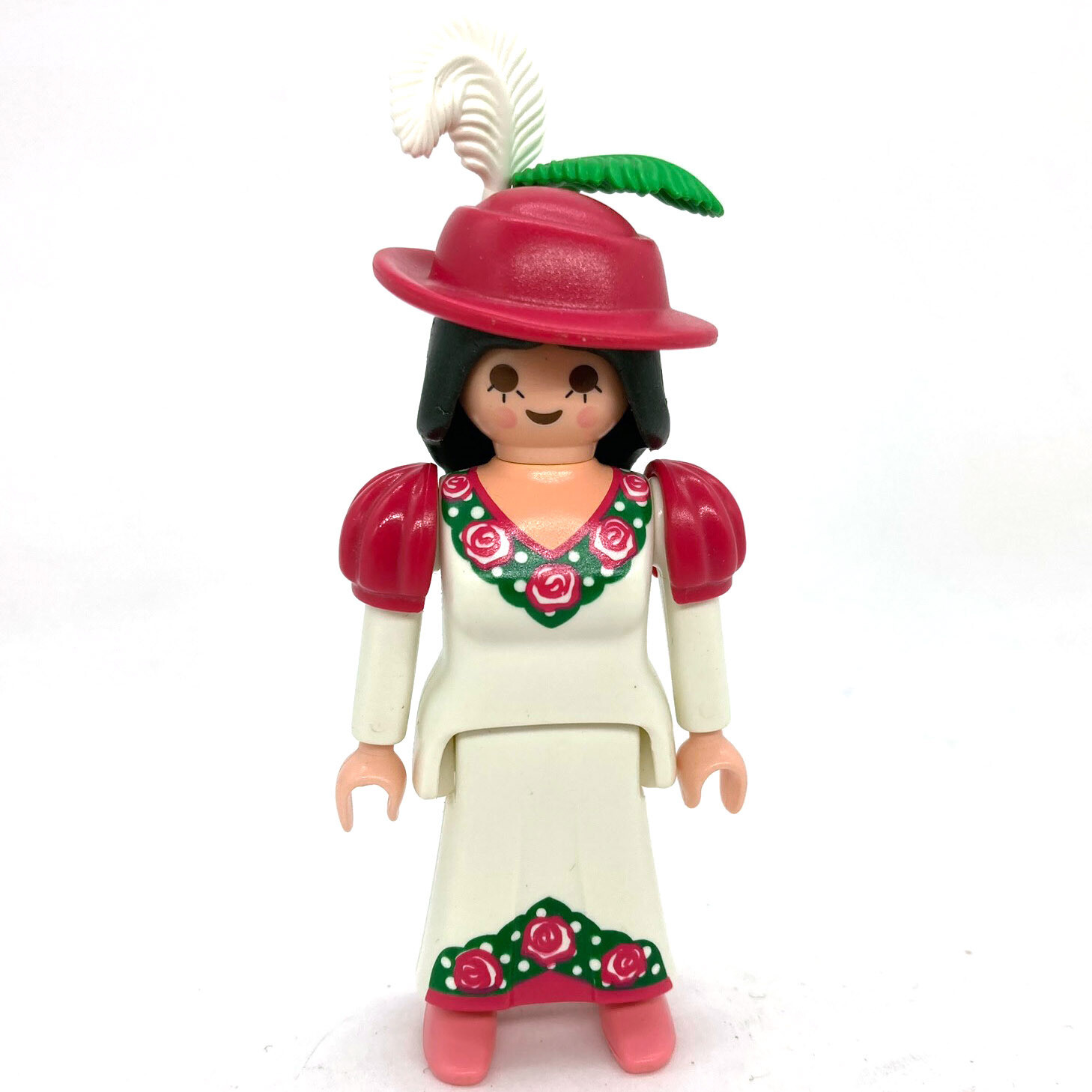 Playmobil femme chapeau rouge