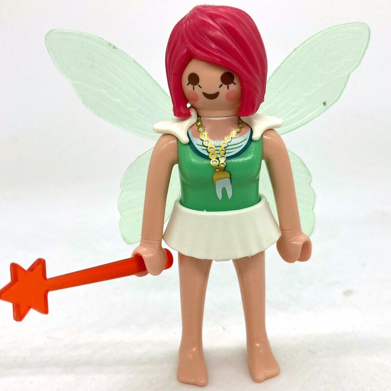 playmobil fée vert