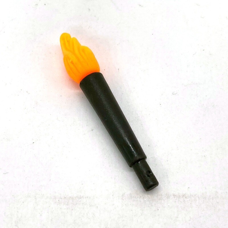 playmobil torche enflammée foncée