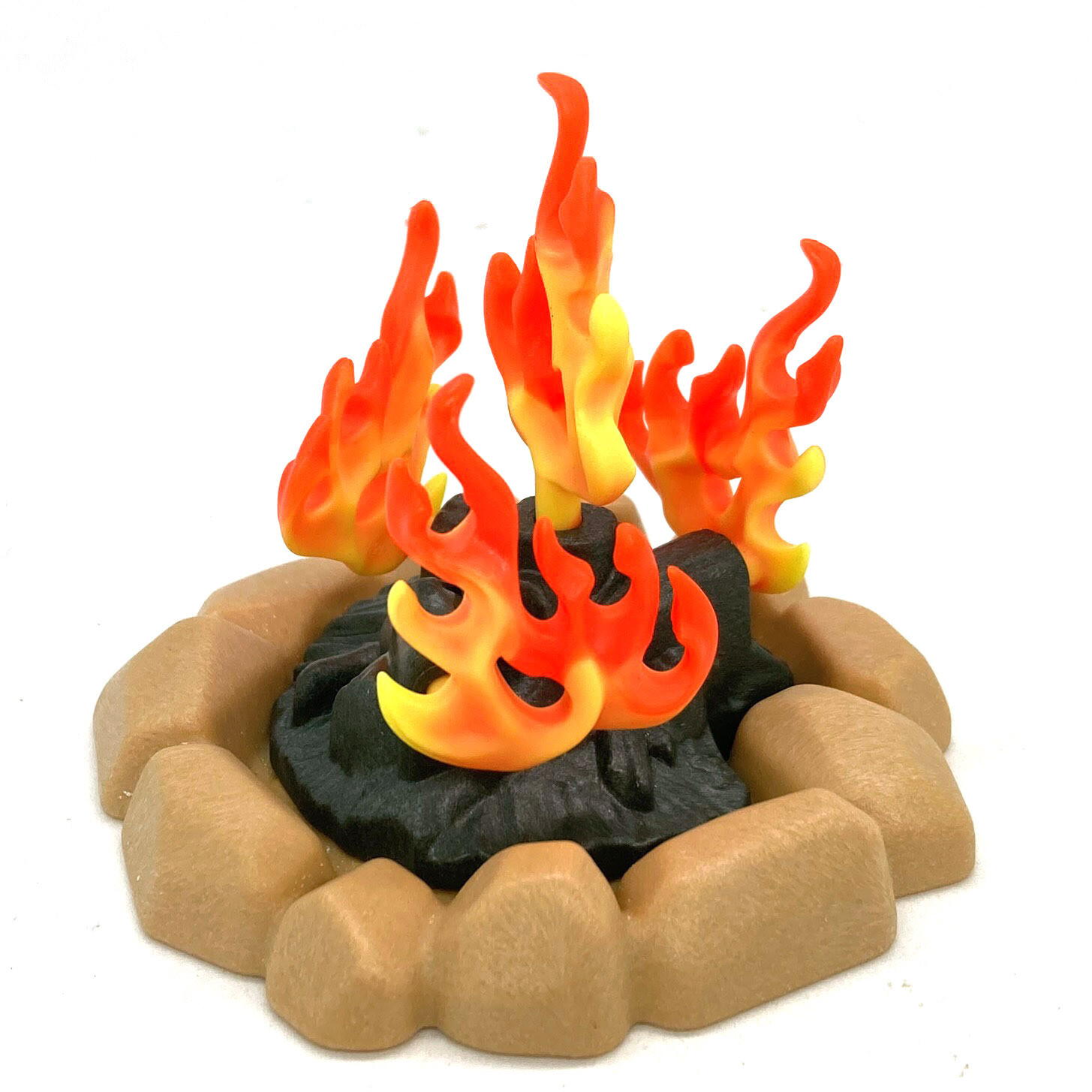 playmobil grand feu de camp