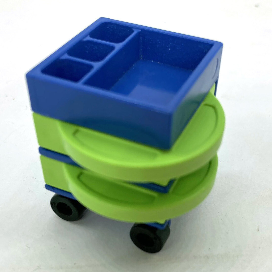 playmobil chariot desserte service repas