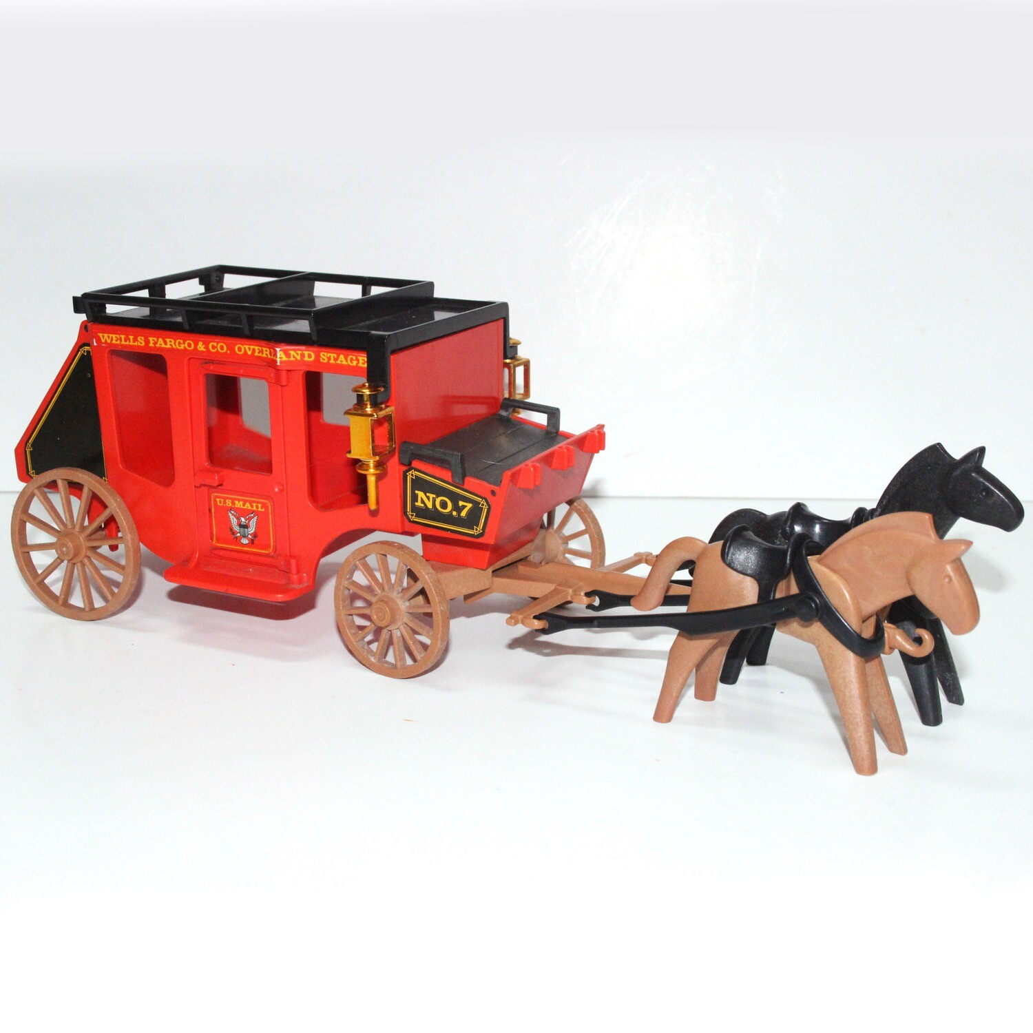 playmobil diligence rouge