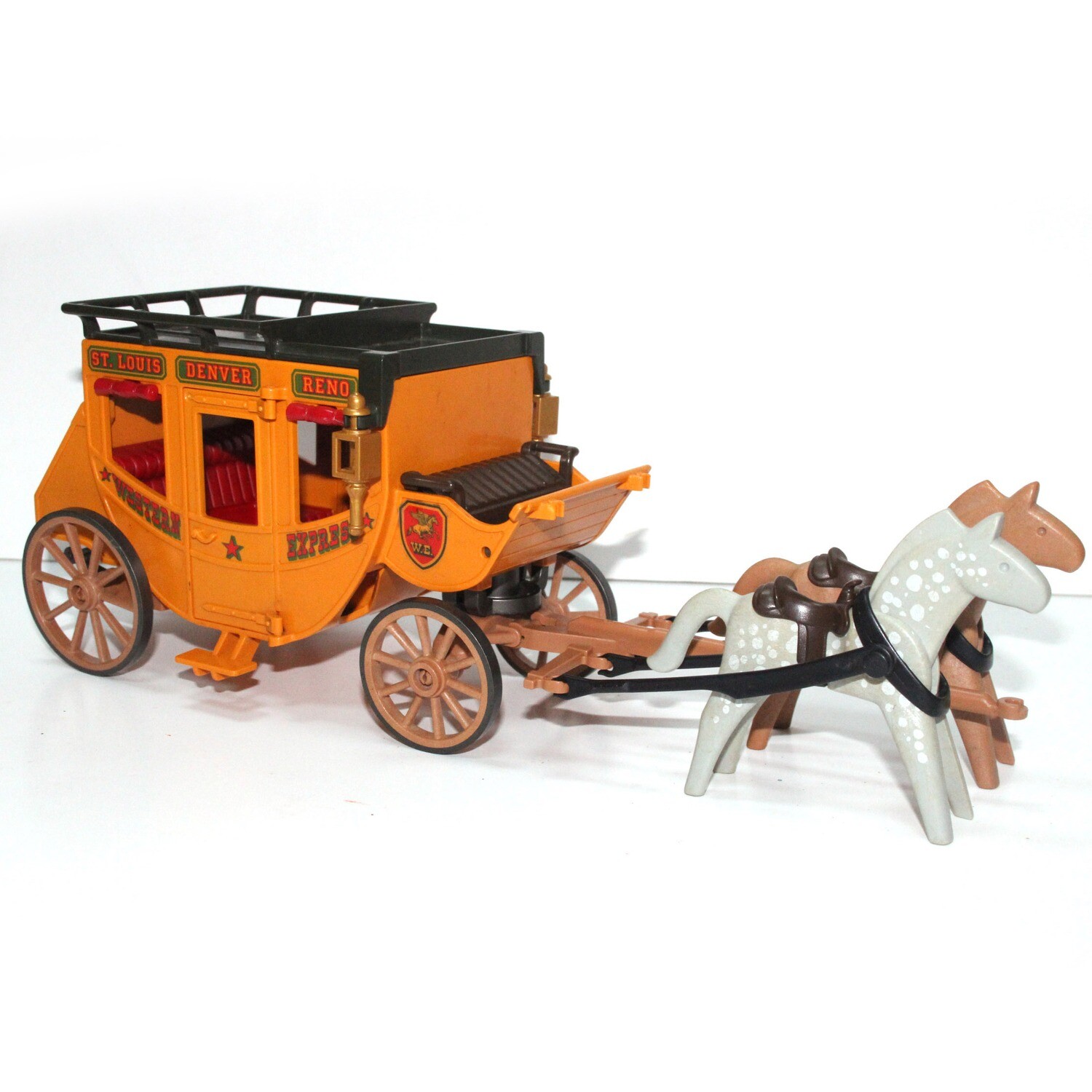 playmobil diligence orange