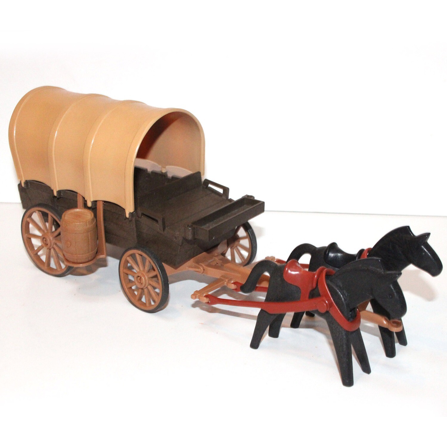 playmobil chariot marron