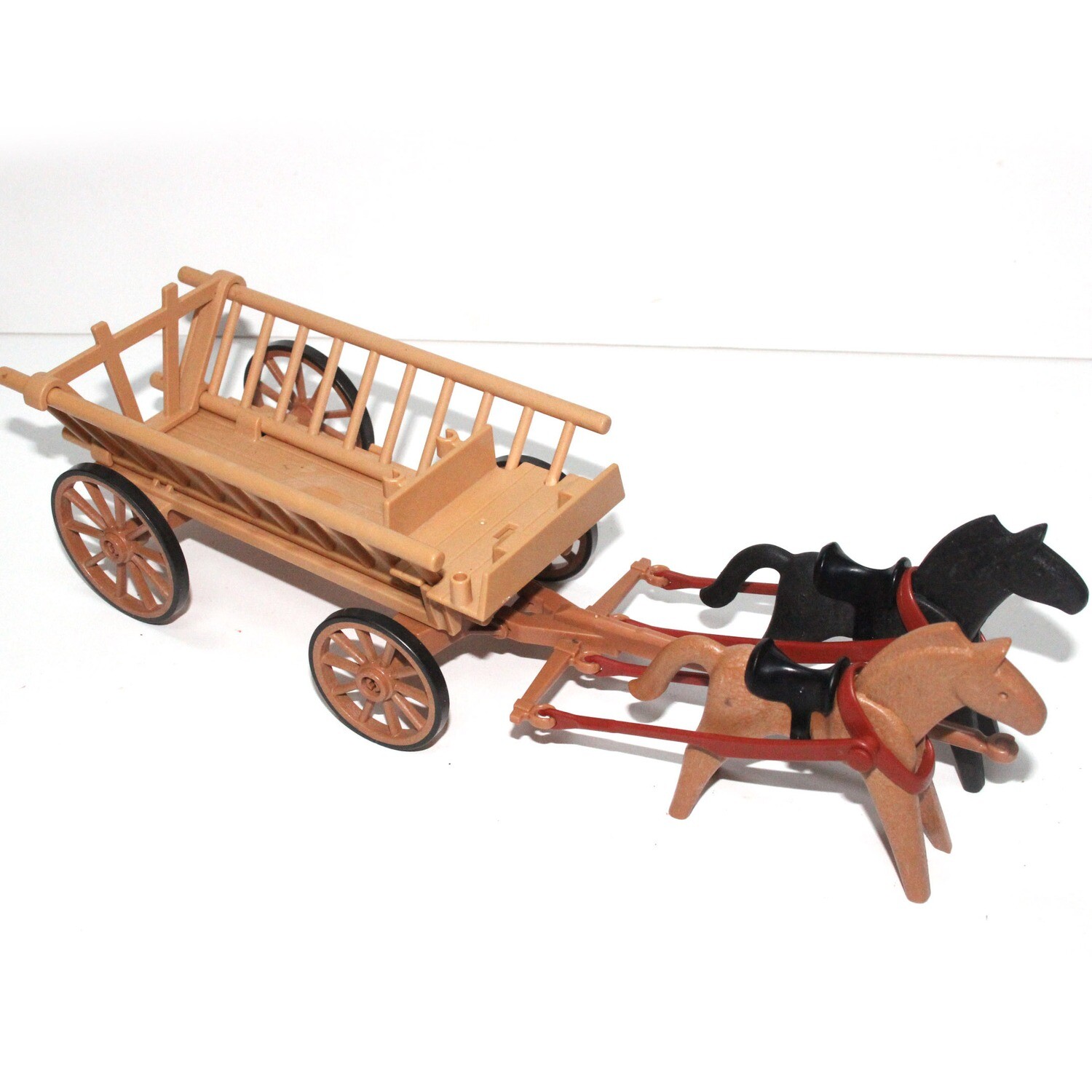 playmobil charrette beige