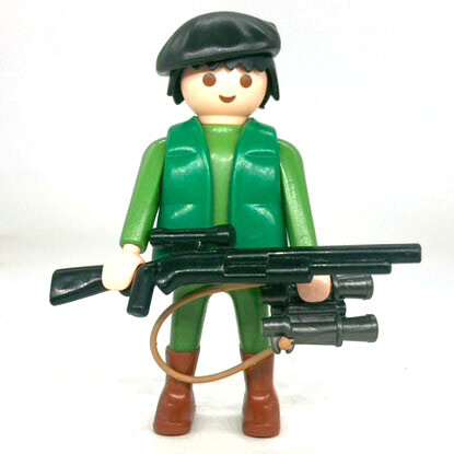 playmobil soldat army jumelle