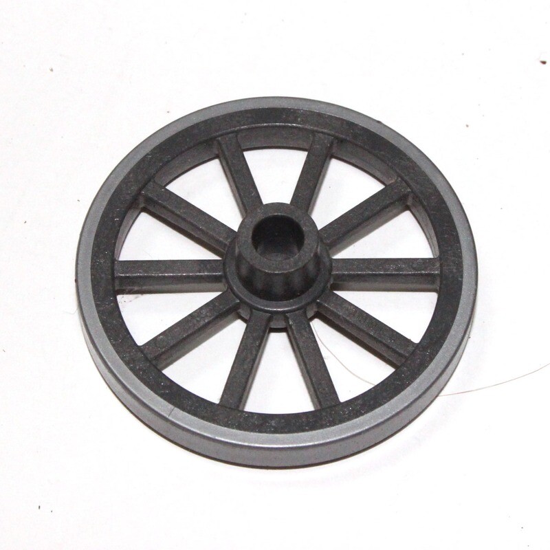 playmobil roue charriot  gris