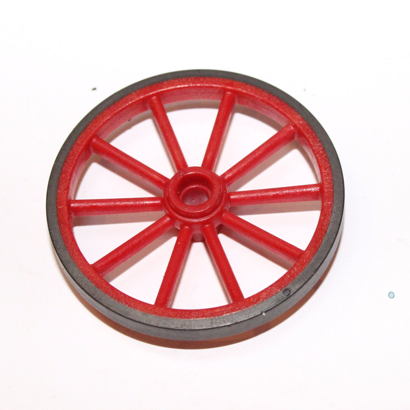 playmobil roue charriot rouge