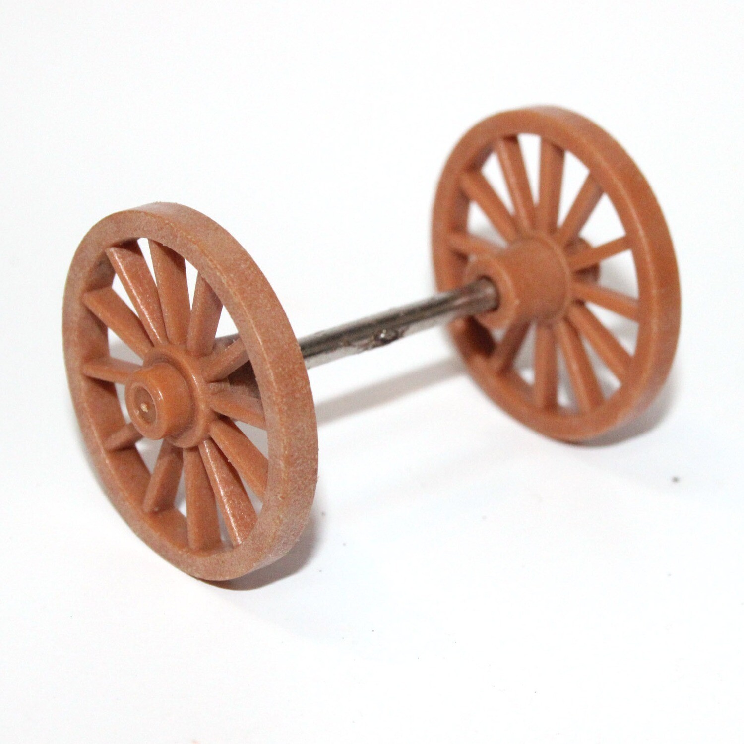 playmobil petite roues marron
