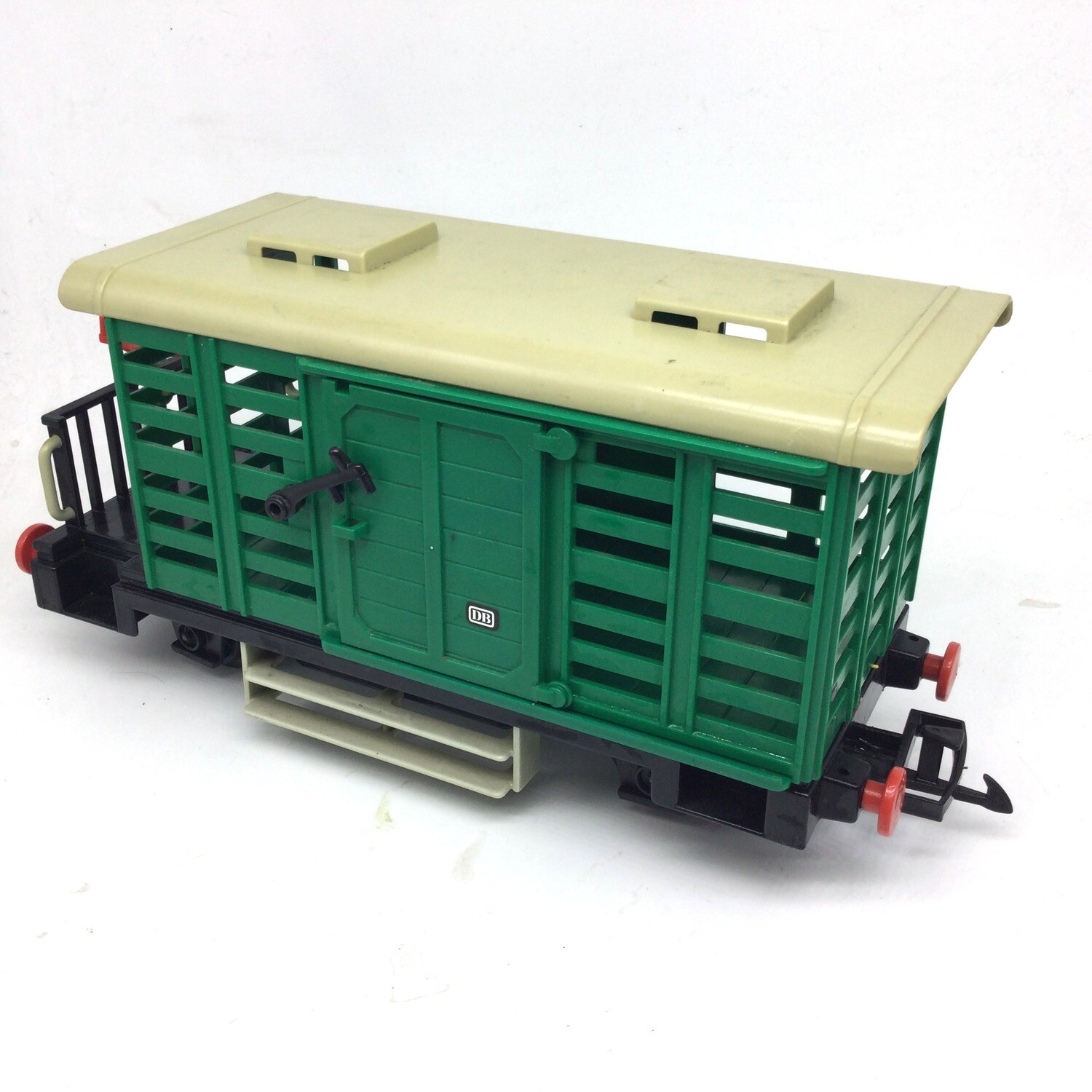 playmobil wagon betail vert