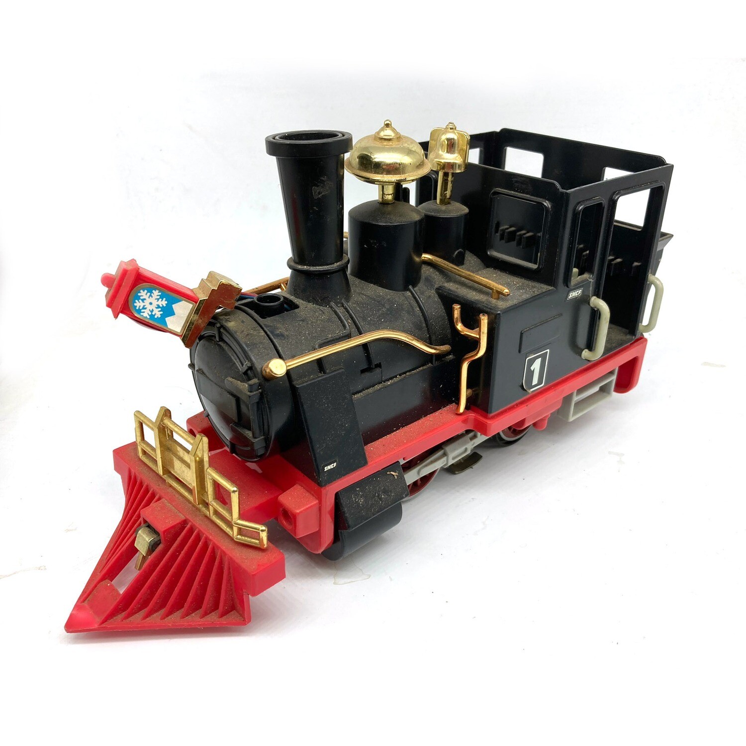 playmobil locomotive noir avec dorure